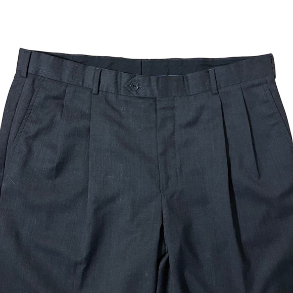 BROOKS BROTHERS 1818 MADISON CHARCOAL Trabaldo Togna Wool Suit 43R/38W USA - Picture 14 of 16